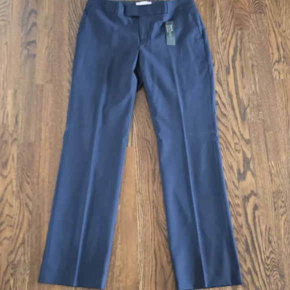 Banana Republic Martin Fit Navy Straight Leg Pants - Picture 5 of 13